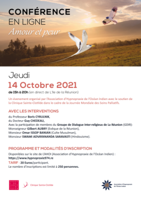Conférence Amour et Peur, 14 octobre 2021